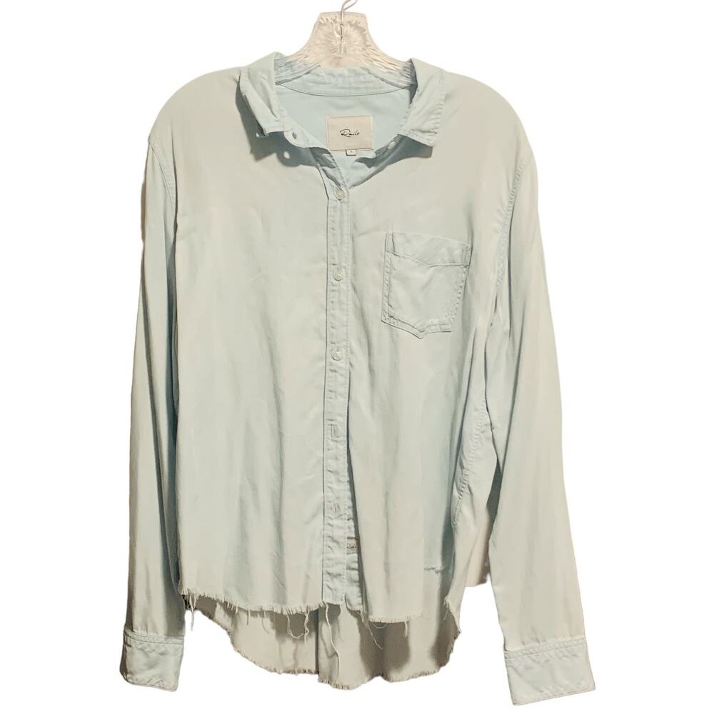 Rails Light Mint Green Button-Up Shirt
